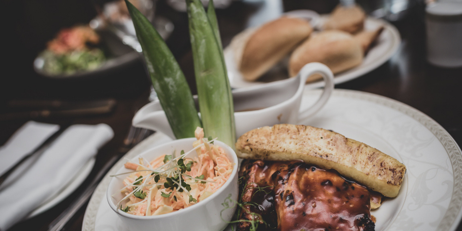 Food offering Abbey Hotel